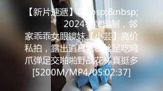 【新片速遞】&nbsp;&nbsp;⚫️⚫️⚫️2024举牌定制，邻家乖乖女眼镜妹【小芸】高价私拍，露出道具紫薇丝足吃鸡爪弹足交啪啪野战花样真挺多[5200M/MP4/05:02:37]