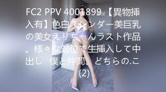 FC2 PPV 4001899 【異物挿入有】色白スレンダー美巨乳の美女えりちゃんラスト作品。様々な対位で生挿入して中出し♪僕と仲間、どちらの.こ (2)