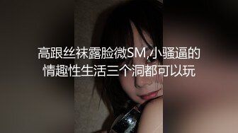 高跟丝袜露脸微SM,小骚逼的情趣性生活三个洞都可以玩