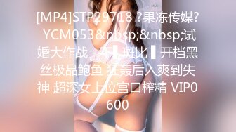 [MP4]STP29718 ?果冻传媒? YCM053&nbsp;&nbsp;试婚大作战 - 下▌斑比 ▌开档黑丝极品鲍鱼 狂轰后入爽到失神 超深女上位宫口榨精 VIP0600