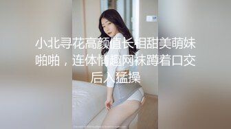 小北寻花高颜值长相甜美萌妹啪啪，连体情趣网袜蹲着口交后入猛操